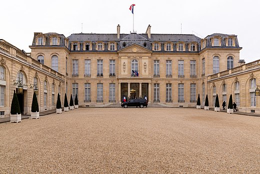 EDIFICI PUBBLICI IN FRANCIA PALAZZO DELL'ELISEO