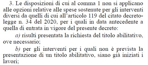 INIZIO LAVORI DICHIARAZIONE SOSTITUTIVA