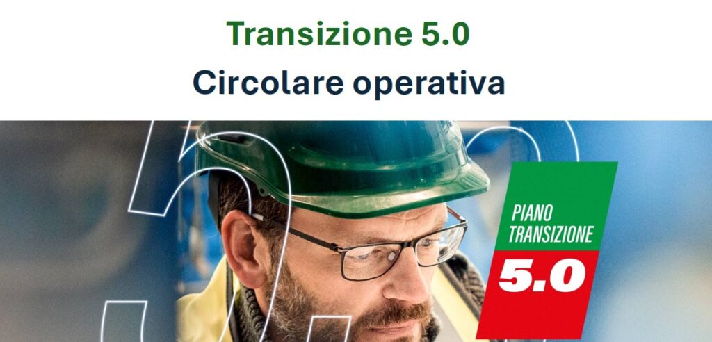 Circolare operativa Transizione 5.0